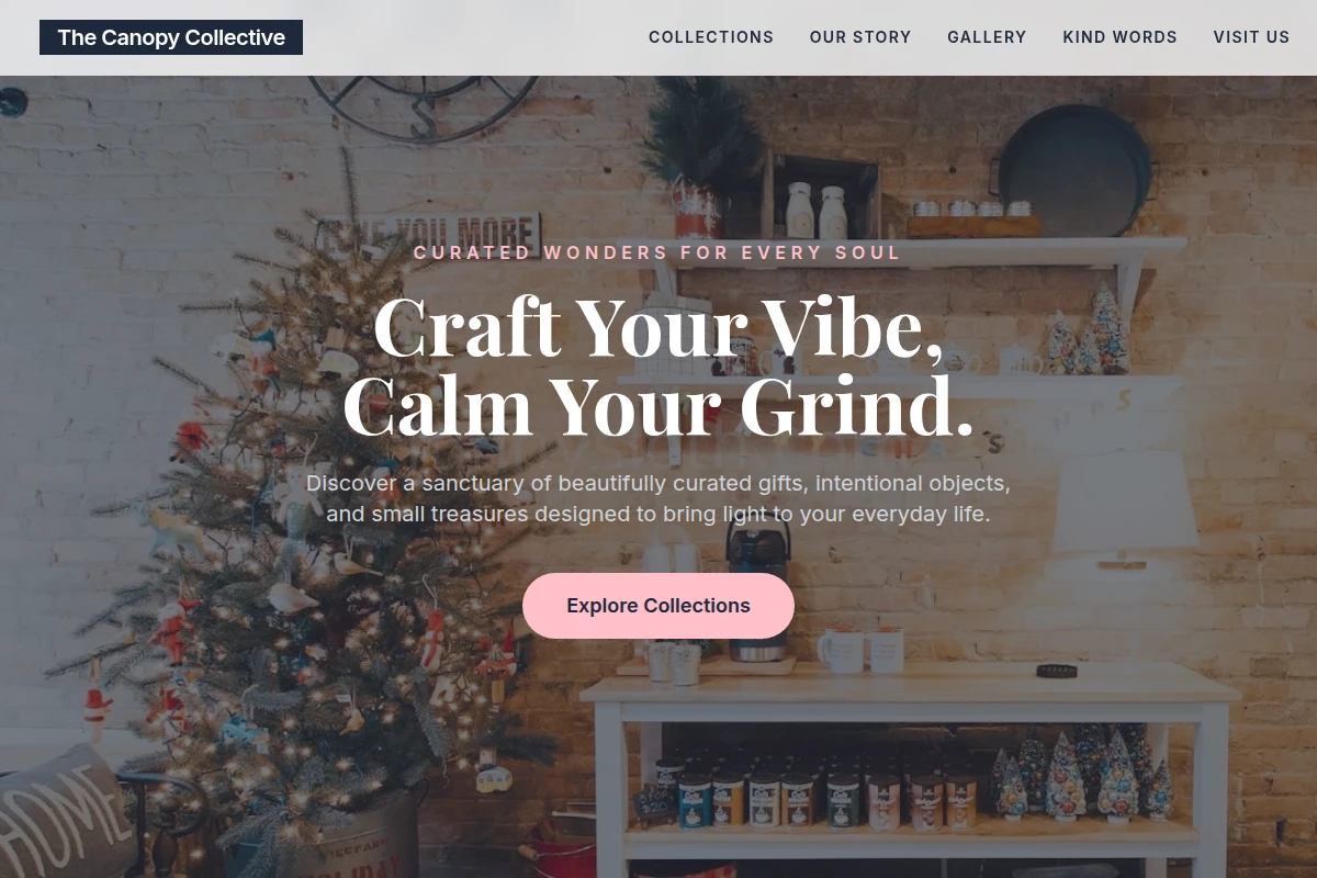Vibrant Gift Shop