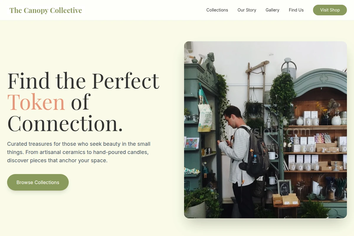 Simple Gift Shop